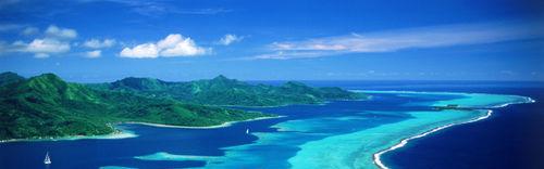 La belleza de la isla de Tahaa es insuperable y famosa en el mundo entero